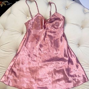 silk slip dress